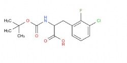 2-((tert-butoxycarbonyl)amino)-3-(3-chloro-2-fluorophenyl)propanoic acid