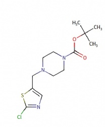 tert-butyl 4-((2-chlorothiazol-5-yl)methyl)piperazine-1-carboxylate