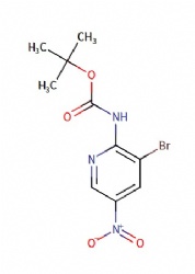 tert-butyl (3-bromo-5-nitropyridin-2-yl)carbamate