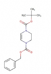 O4-benzyl O1-tert-butyl 2,3-dihydropyrazine-1,4-dicarboxylate