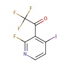 2,2,2-trifluoro-1-(2-fluoro-4-iodopyridin-3-yl)ethan-1-one