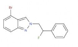 4-bromo-2-(2-fluoro-2-phenylethyl)-2H-indazole