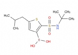 (2-(N-(tert-butyl)sulfamoyl)-5-isobutylthiophen-3-yl)boronic acid