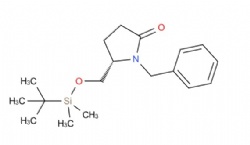 (S)-1-benzyl-5-(((tert-butyldimethylsilyl)oxy)methyl)pyrrolidin-2-one
