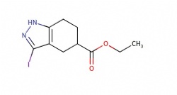 ethyl 3-iodo-4,5,6,7-tetrahydro-1H-indazole-5-carboxylate