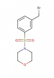 4-((3-(bromomethyl)phenyl)sulfonyl)morpholine