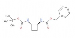 benzyl tert-butyl (1S,2S)-cyclobutane-1,2-diylbiscarbamate