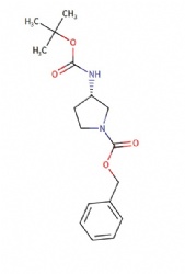 benzyl (S)-3-((tert-butoxycarbonyl)amino)pyrrolidine-1-carboxylate