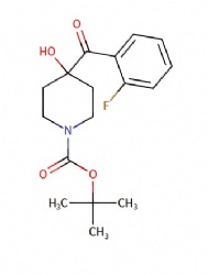 tert-butyl 4-(2-fluorobenzoyl)-4-hydroxypiperidine-1-carboxylate