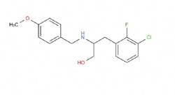 3-(3-chloro-2-fluorophenyl)-2-((4-methoxybenzyl)amino)propan-1-ol