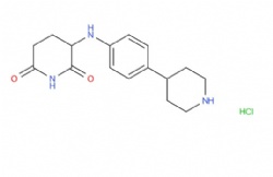 3-((4-(piperidin-4-yl)phenyl)amino)piperidine-2,6-dione hydrochloride