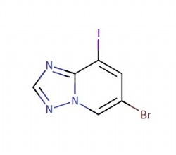 6-bromo-8-iodo-[1,2,4]triazolo[1,5-a]pyridine