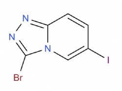 3-bromo-6-iodo-[1,2,4]triazolo[4,3-a]pyridine
