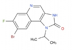 8-bromo-7-fluoro-1-isopropyl-1,3-dihydro-2H-imidazo[4,5-c]quinolin-2-one