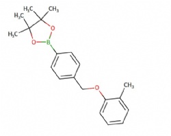 4,4,5,5-tetramethyl-2-(4-((o-tolyloxy)methyl)phenyl)-1,3,2-dioxaborolane