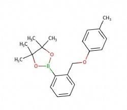 4,4,5,5-tetramethyl-2-(2-((p-tolyloxy)methyl)phenyl)-1,3,2-dioxaborolane