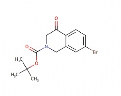 tert-butyl 7-bromo-4-oxo-1,3-dihydroisoquinoline-2-carboxylate