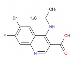 6-bromo-7-fluoro-4-(isopropylamino)quinoline-3-carboxylic acid