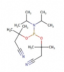 bis(1-cyano-2-methylpropan-2-yl) diisopropylphosphoramidite