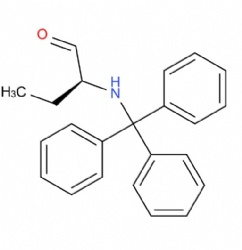 (S)-2-(tritylamino)butanal