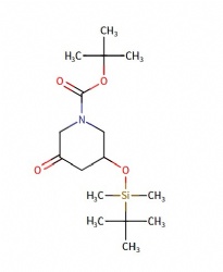 tert-butyl 3-((tert-butyldimethylsilyl)oxy)-5-oxopiperidine-1-carboxylate