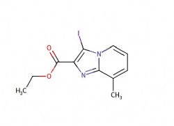 ethyl 3-iodo-8-methylimidazo[1,2-a]pyridine-2-carboxylate