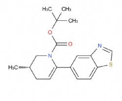 tert-butyl (S)-6-(benzo[d]thiazol-5-yl)-3-methyl-3,4-dihydropyridine-1(2H)-carboxylate
