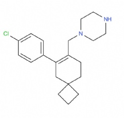 1-((6-(4-chlorophenyl)spiro[3.5]non-6-en-7-yl)methyl)piperazine