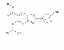 methyl 7-isopropoxy-2-(1-methyl-2-oxabicyclo[2.1.1]hexan-4-yl)imidazo[1,2-a]pyrimidine-6-carboxylate
