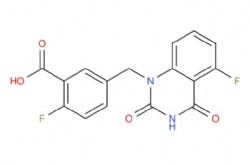 2-fluoro-5-((5-fluoro-2,4-dioxo-3,4-dihydroquinazolin-1(2H)-yl)methyl)benzoic acid