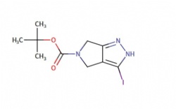 tert-butyl 3-iodo-2,6-dihydropyrrolo[3,4-c]pyrazole-5(4H)-carboxylate