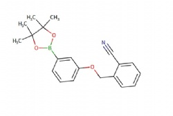 2-((3-(4,4,5,5-tetramethyl-1,3,2-dioxaborolan-2-yl)phenoxy)methyl)benzonitrile