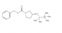 benzyl (R)-3-((tert-butyldimethylsilyl)oxy)pyrrolidine-1-carboxylate