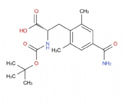 (S)-2-((tert-butoxycarbonyl)amino)-3-(4-carbamoyl-2,6-dimethylphenyl)propanoic acid