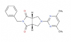 (3aR,6aS)-2-benzyl-5-(4,6-dimethylpyrimidin-2-yl)tetrahydropyrrolo[3,4-c]pyrrole-1,3(2H,3aH)-dione