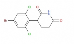 3-(4-bromo-2,6-dichlorophenyl)piperidine-2,6-dione