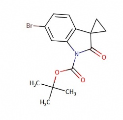 tert-butyl 6'-bromo-2'-oxospiro[cyclopropane-1,3'-indoline]-1'-carboxylate