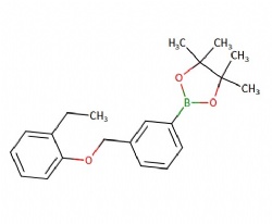2-(3-((2-ethylphenoxy)methyl)phenyl)-4,4,5,5-tetramethyl-1,3,2-dioxaborolane