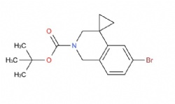 tert-butyl 6'-bromo-1'H-spiro[cyclopropane-1,4'-isoquinoline]-2'(3'H)-carboxylate