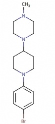 1-(1-(4-bromophenyl)piperidin-4-yl)-4-methylpiperazine