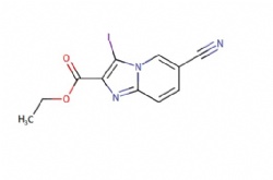 ethyl 6-cyano-3-iodoimidazo[1,2-a]pyridine-2-carboxylate