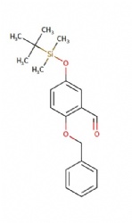 2-(benzyloxy)-5-((tert-butyldimethylsilyl)oxy)benzaldehyde