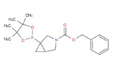 benzyl 1-(4,4,5,5-tetramethyl-1,3,2-dioxaborolan-2-yl)-3-azabicyclo[3.1.0]hexane-3-carboxylate