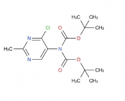 tert-butyl (tert-butoxycarbonyl)(4-chloro-2-methylpyrimidin-5-yl)carbamate