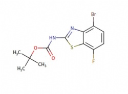 tert-Butyl (4-bromo-7-fluorobenzo[d]thiazol-2-yl)carbamate