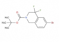 tert-butyl 6-bromo-4,4-difluoro-1,3-dihydroisoquinoline-2-carboxylate