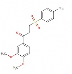 1-(3,4-dimethoxyphenyl)-3-tosylpropan-1-one