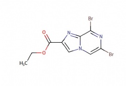 ethyl 6,8-dibromoimidazo[1,2-a]pyrazine-2-carboxylate