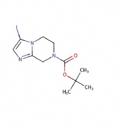 tert-butyl 3-iodo-5,6-dihydroimidazo[1,2-a]pyrazine-7(8H)-carboxylate
