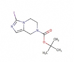 tert-butyl 3-iodo-5,6-dihydroimidazo[1,5-a]pyrazine-7(8H)-carboxylate